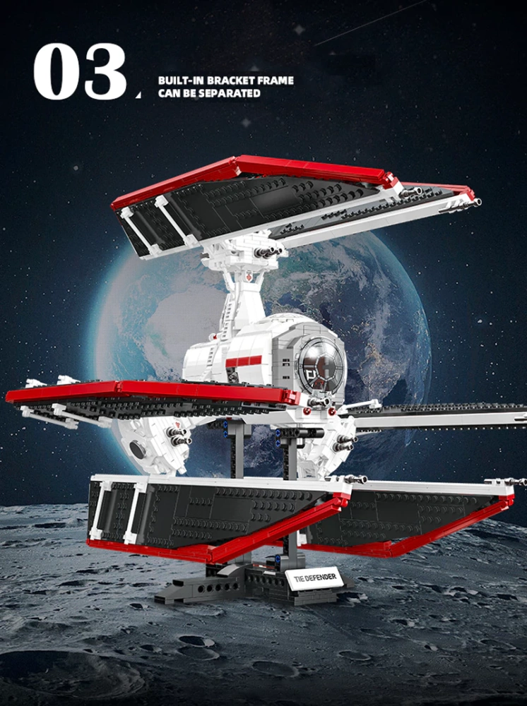 JIESTAR JJ9122 TIE Defender Star Wars
