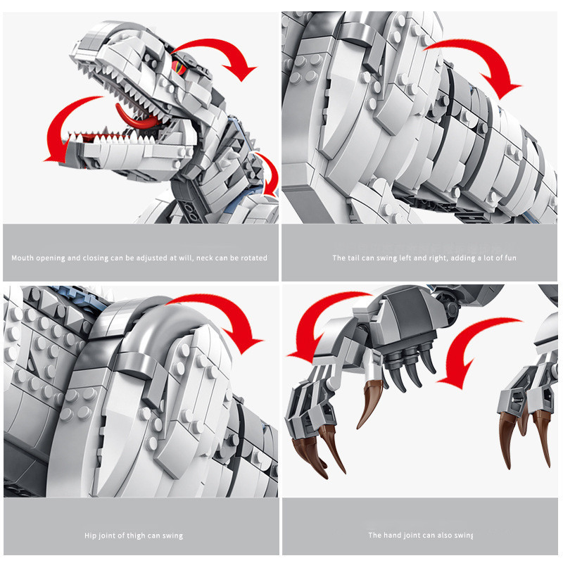 Panlos 611002 Dinosaur：Indominus Rex Creator Expert