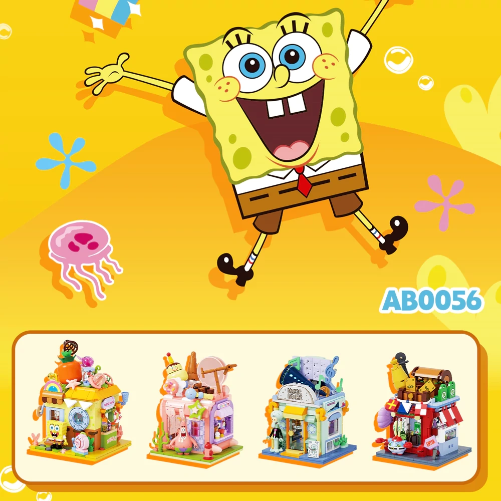 AREA-X SpongeBob SquarePants Funny Shop MINI Bikini Bottom Movie