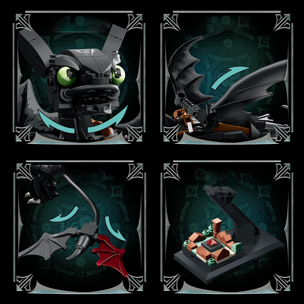 Leyi 68260 Toothless How to Train Your Dragon Movie