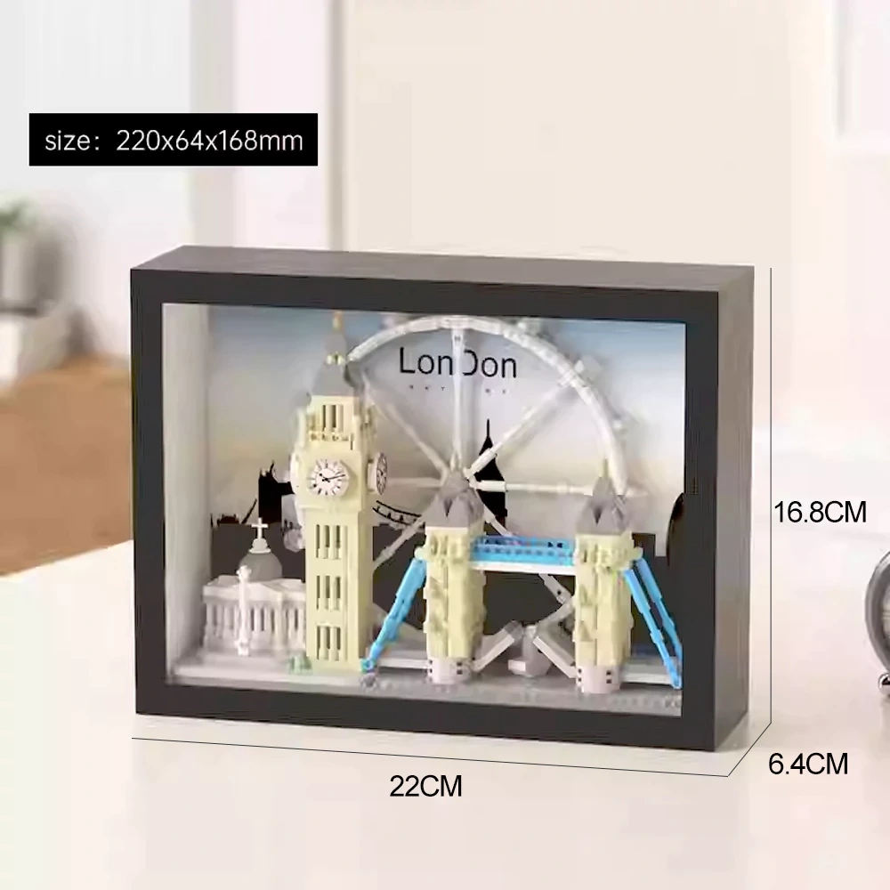 JIHUI CITY SKYLINE SERIES Photo Frame Creator Expert