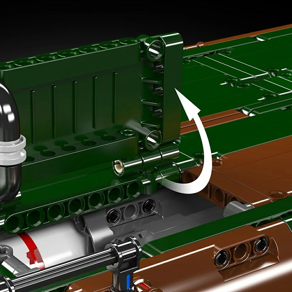 MouldKing BOX -STYLE 8X4 MISSILE VEHIOLE Military