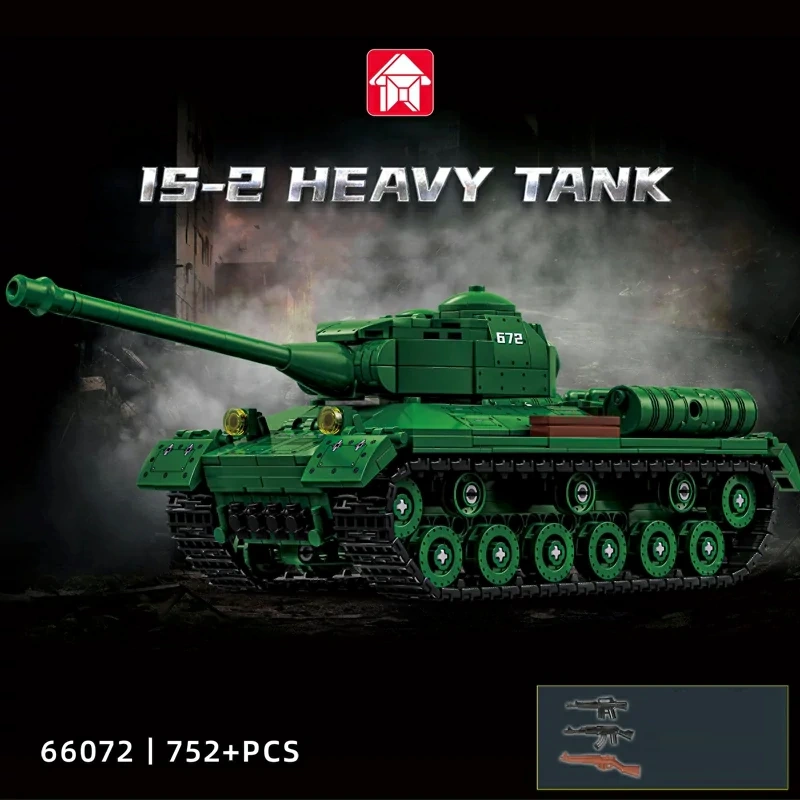 LeYi 66072 IS-2 Heavy Tank Military