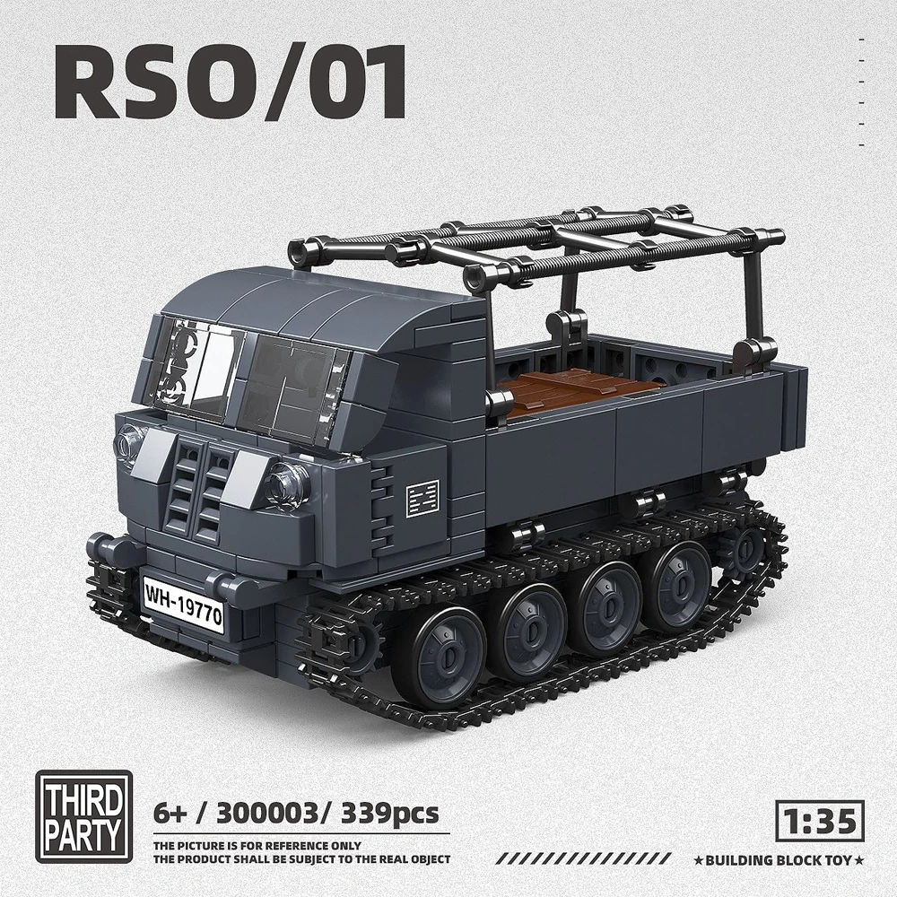 ThirdParty 300003 RSO/01 Tracklaying Tractor Military