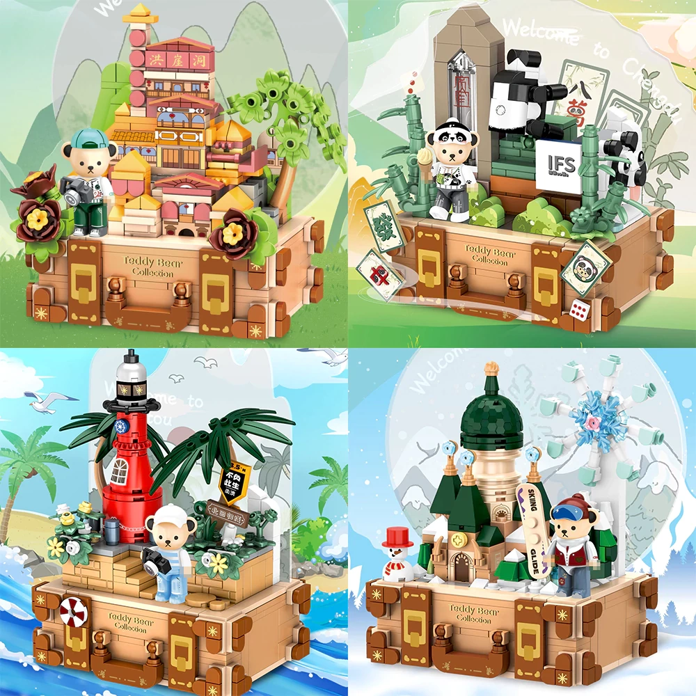 Panlos TEDDY BEAR COLLECTION Creator Expert