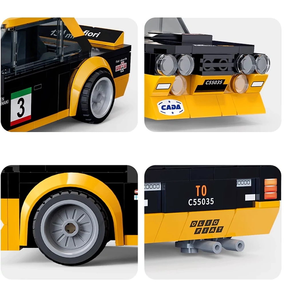 CaDA 1:24 Mini Building Block Cart Technic
