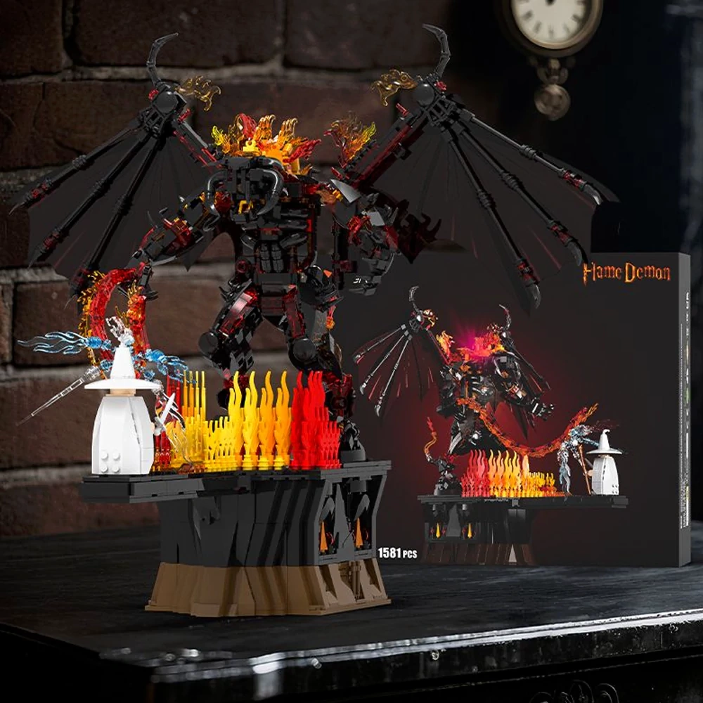Xbert 66206 FLAME DEMON Monster Dinosaur