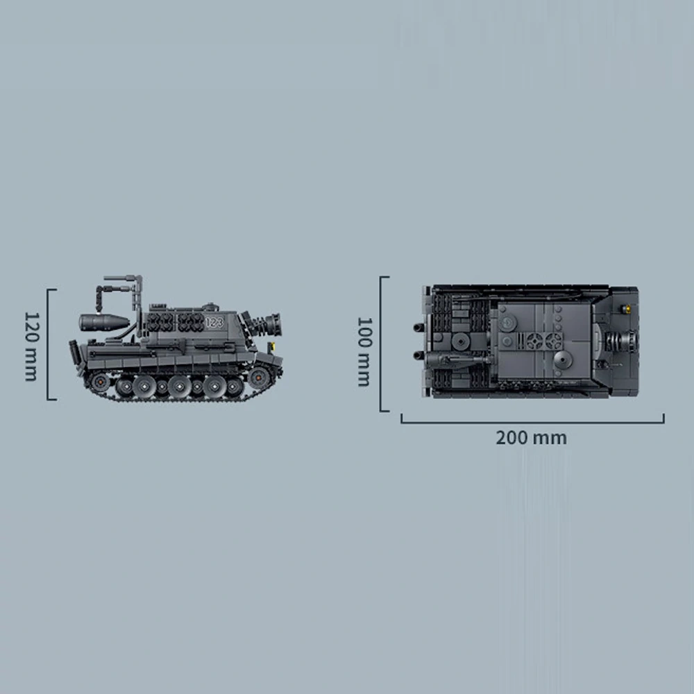 Leyi 66093 STURMTIGER TANK Military