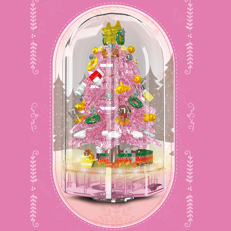 Mould King 10089/10090 Magical Christmas Music Box Seasonal Creator