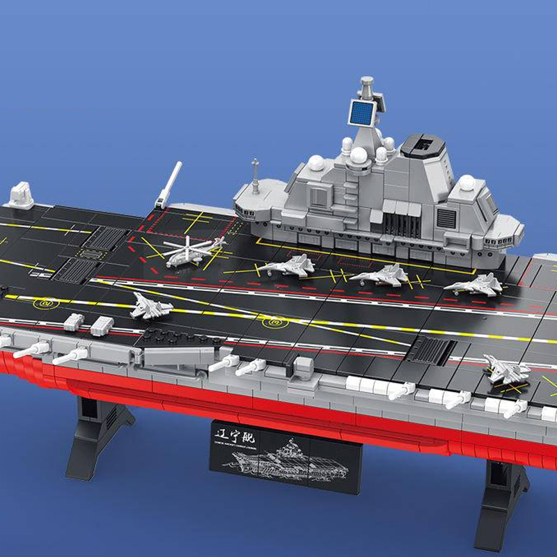 Panlos 688011 Military The aircraft carrier Liaoning Building Blocks 3094±pcs Bricks from China.