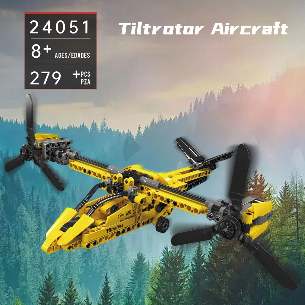 MouldKing 24051 Tiltrotor Aircraft Technic