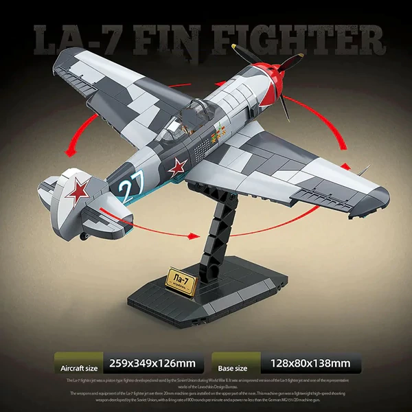 QUANGUAN 100286 LA-7 Fin Fighter Military