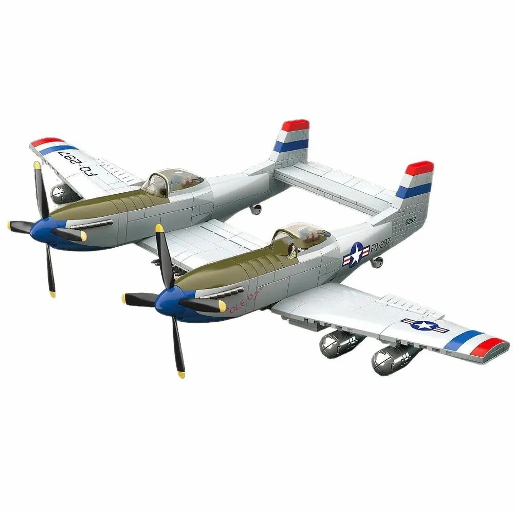 QUANGUAN 100281 F-82E Twin Mustang Escort Fighter Military