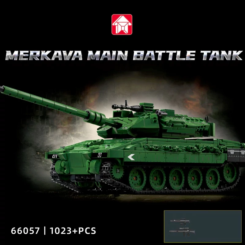 LeYi 66057 MERKAVA MAIN BATTLE TANK Military