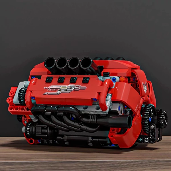 ONEBOT OBFDJ18AIQI V8 Engine Model Technic