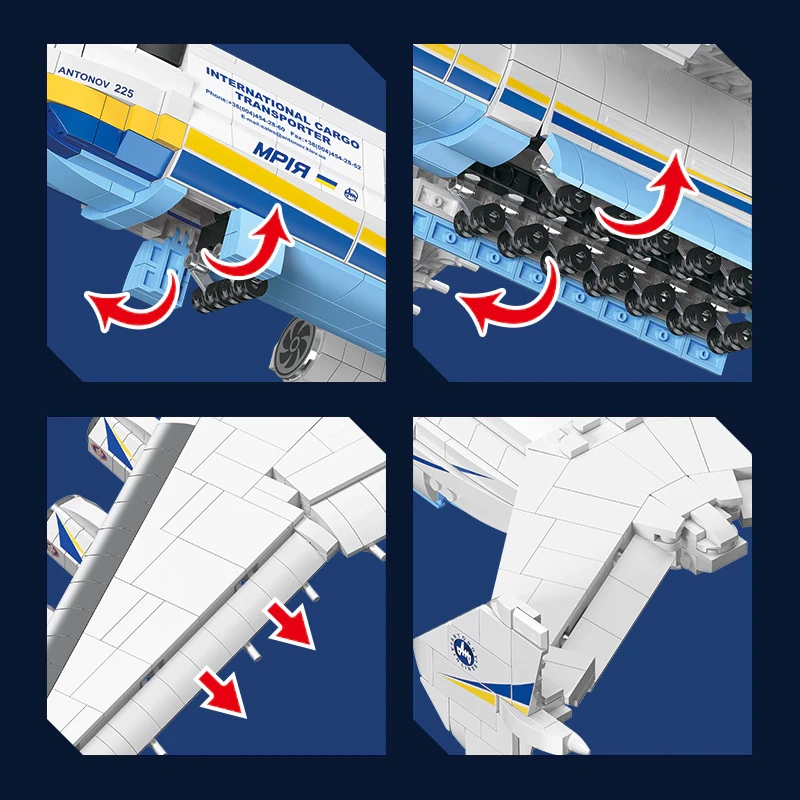 JIESTAR JJ9093 An-225 Large Transport Aircraft Technic
