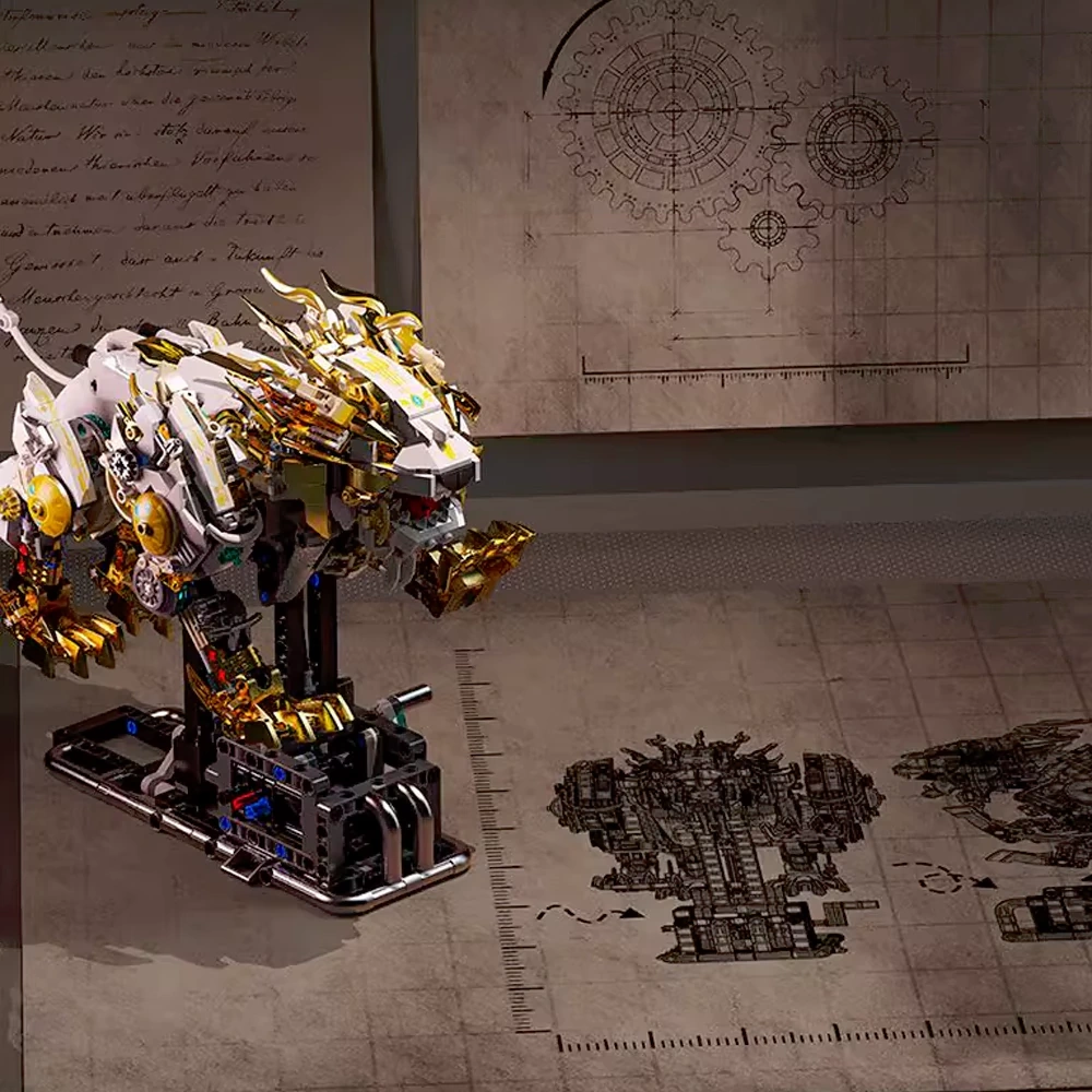 MJI 13090 Semi Mechanical Lion Creator Expert