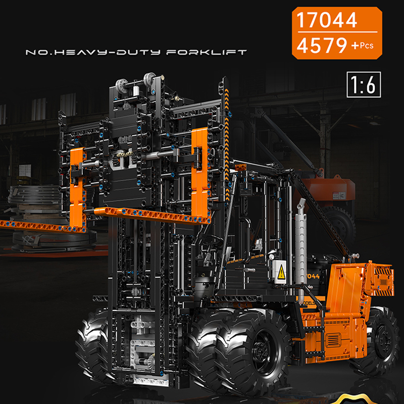 [With Motor] Mould King 17044-17045 Heavy Duty Stacker 1:6 Technic