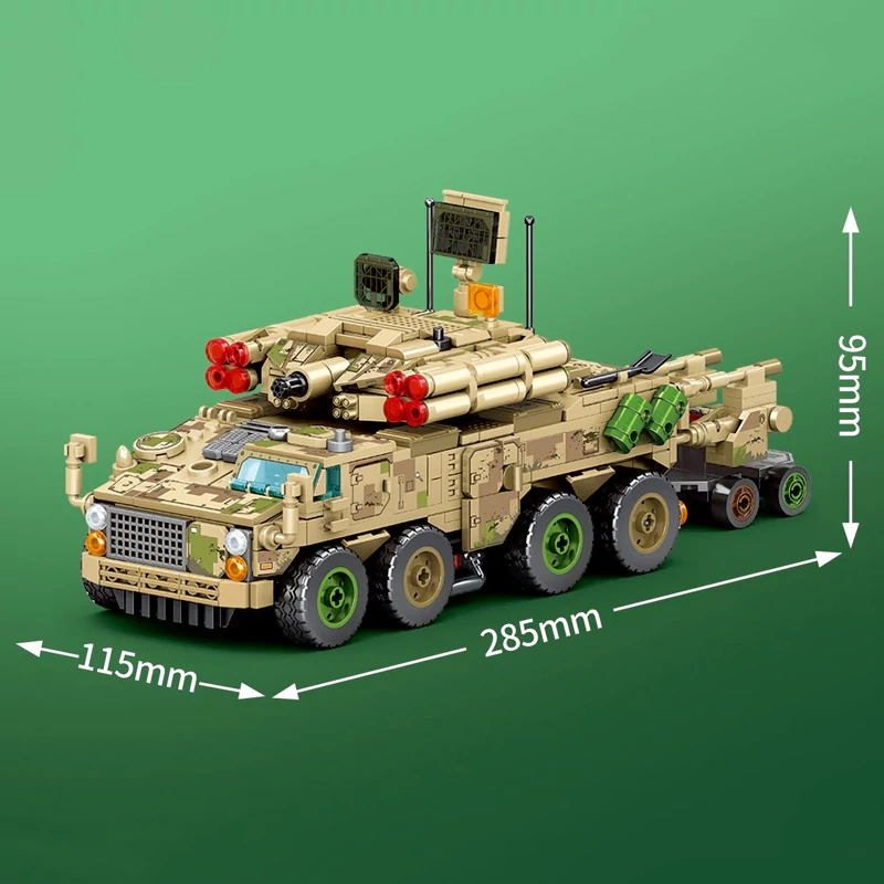SEMBO 203192 625 Artillery Anti-Aircraft Vehicle Military