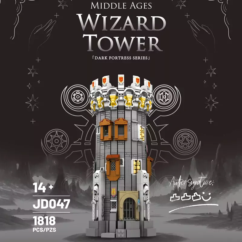 CBOX JD047 MIDDLE AGES WIZARD TOWER Modular Buildings US Warehouse Express