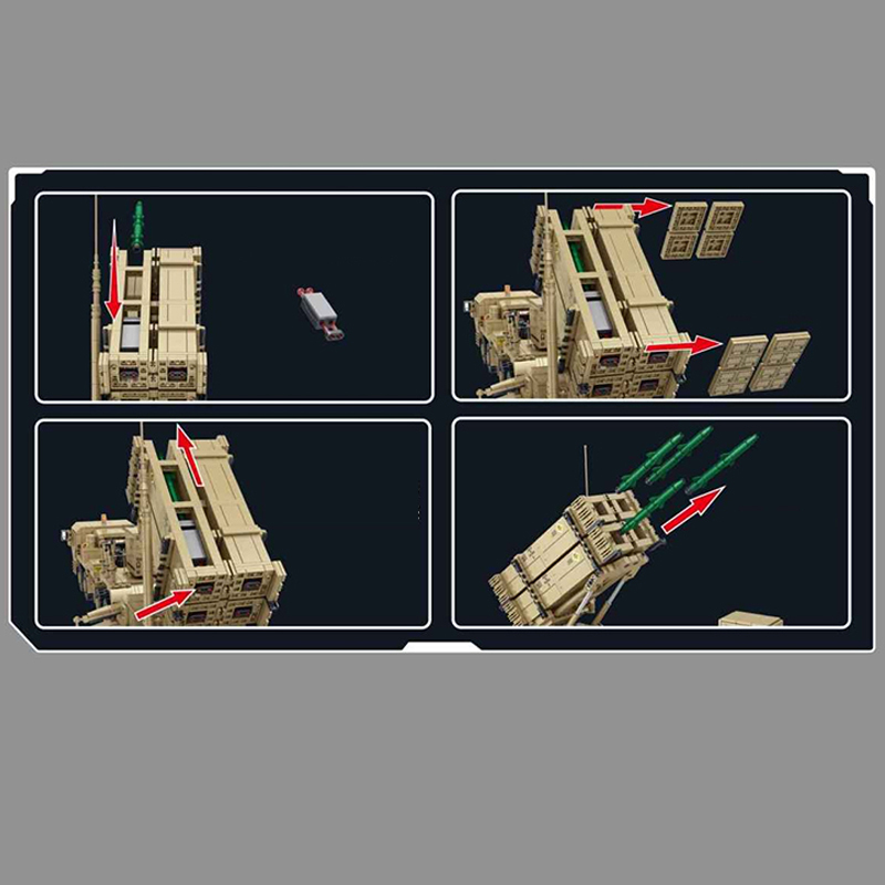 Panlos 628014 M983 Missile Truck Military