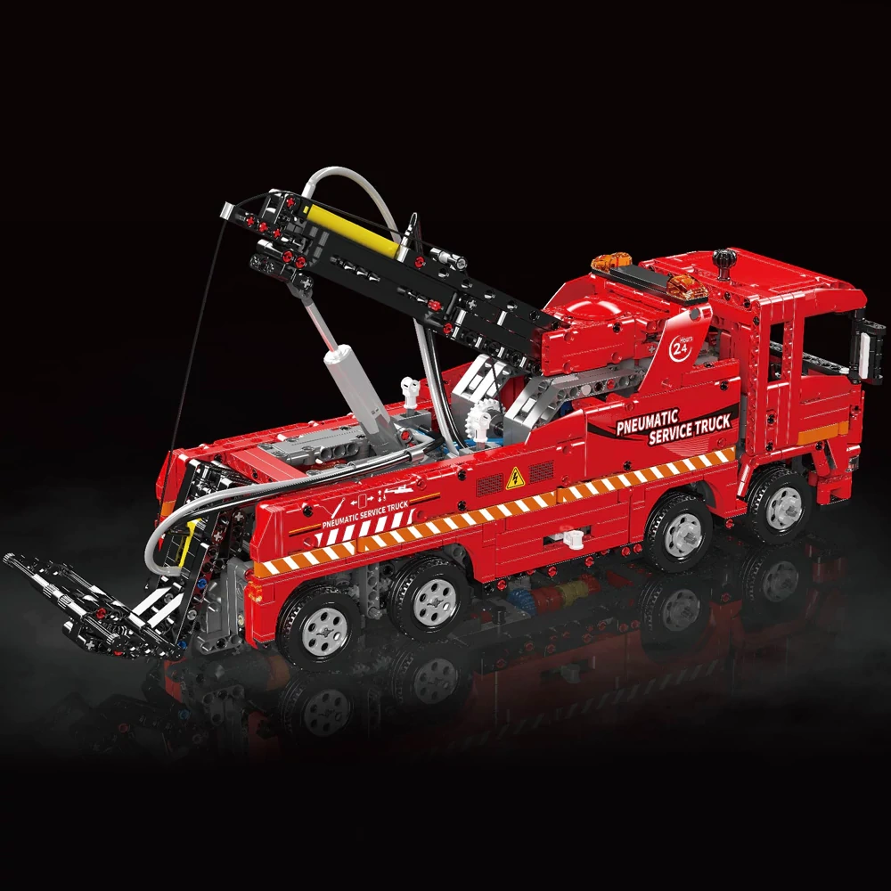 MouldKing 19017 Scania Air-Operated Rescue Truck Technic