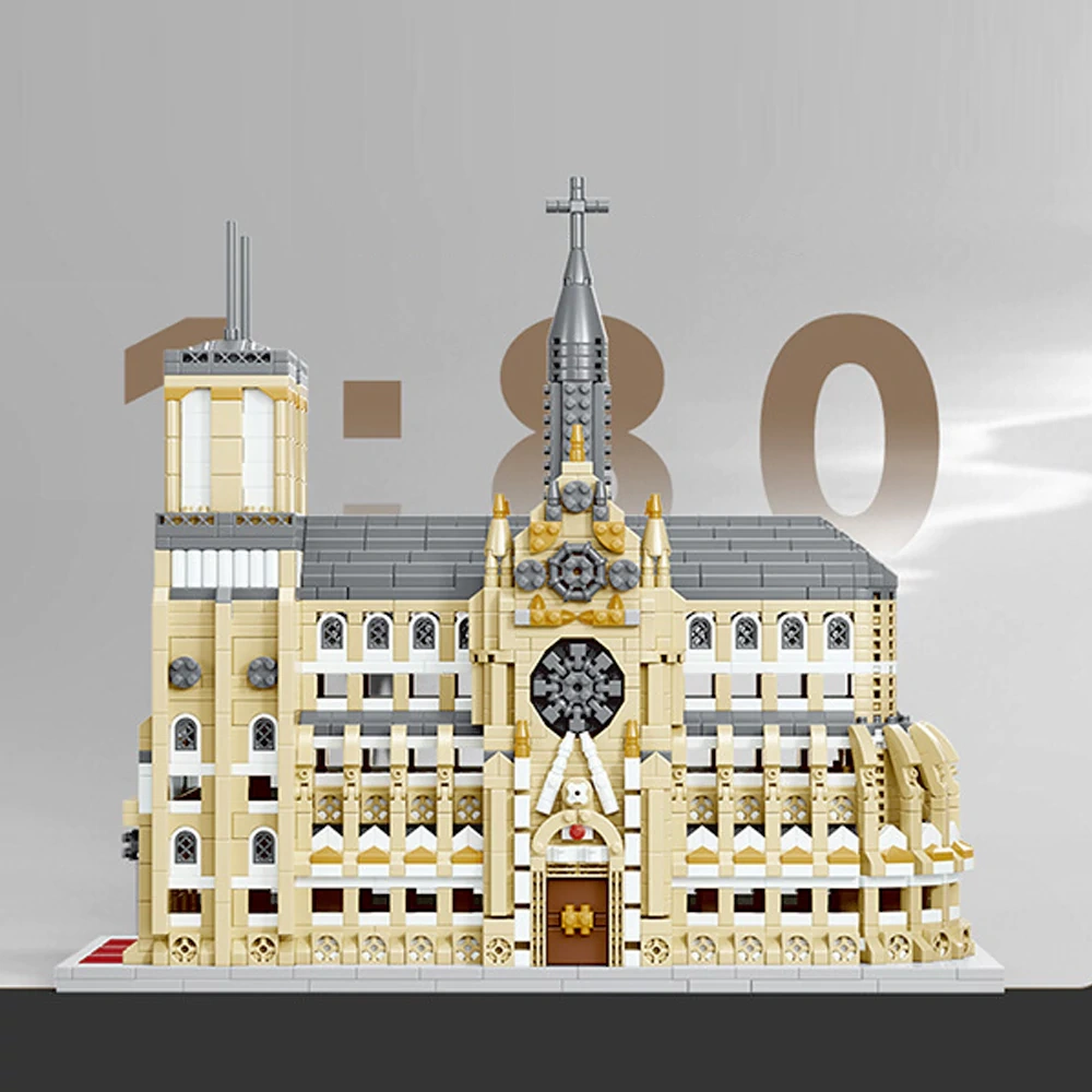 [Mini Micro Bricks] MOYU MY92054 Notre-Dame de Paris Modular Buildings