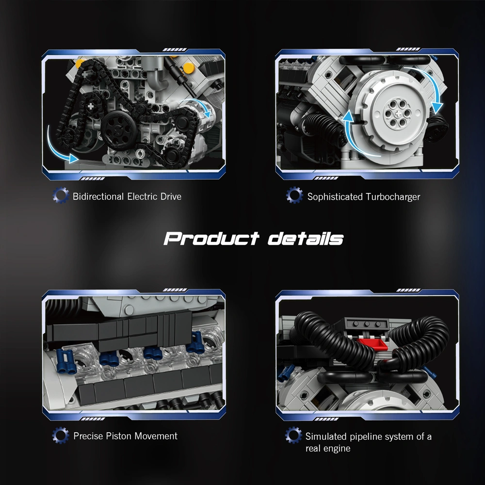 FreeTribe 36303 V8 ENGINE Technic