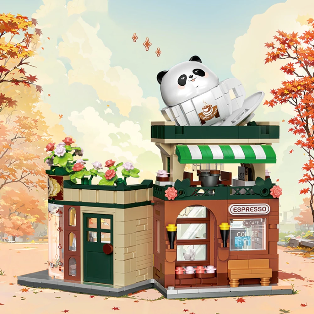 ZHEGAO 613023 Panda Cafe Modular Buildings
