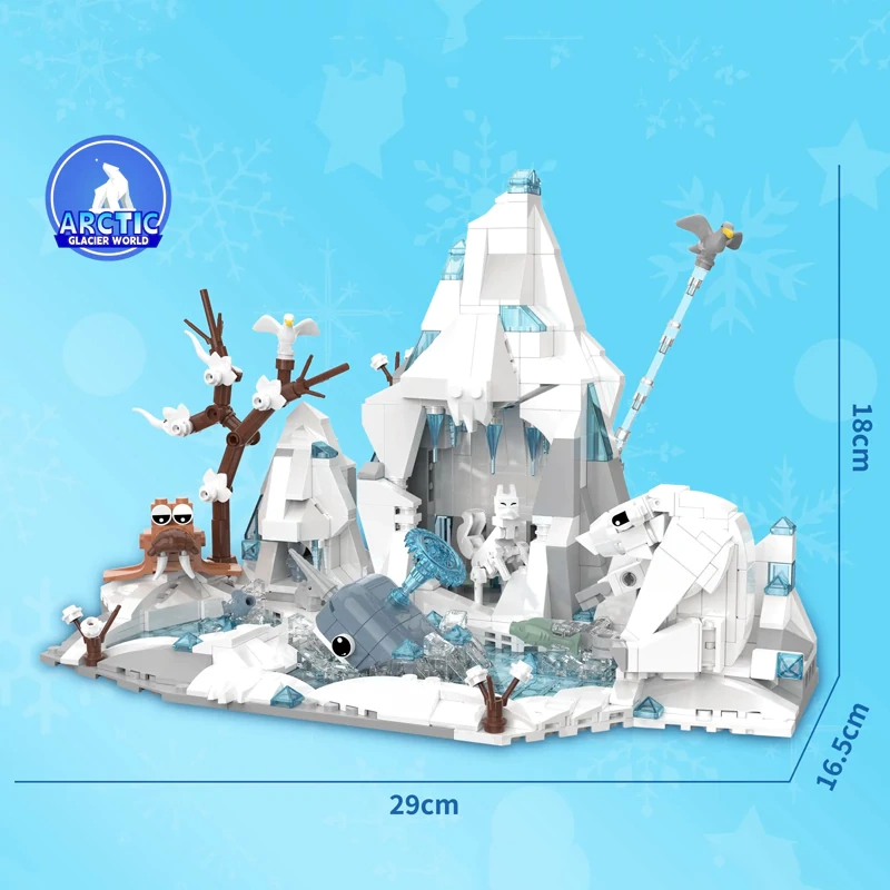 [Pre-sale] DK 6024 Arctic Glacier World Creator Expert