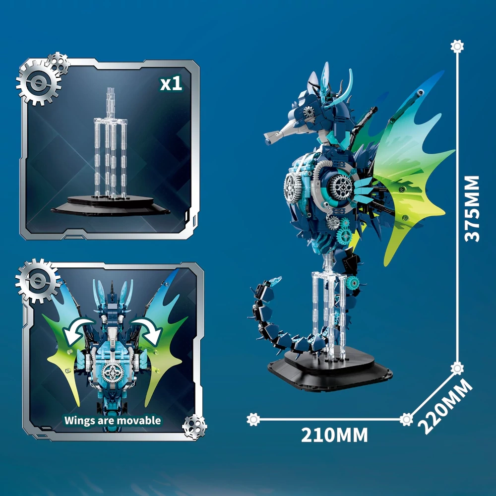 DK 7011 Mechanical Seahorse Creator Expert