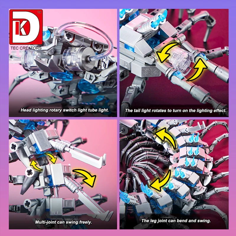 DK 7041 Mechanical Centipede Creator Expert