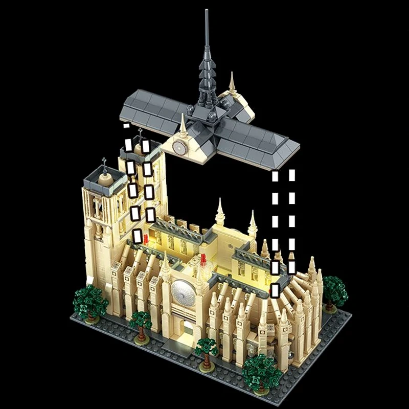 GAOMISI T2106 NOTRE-DAME DE PARIS Modular Buildings