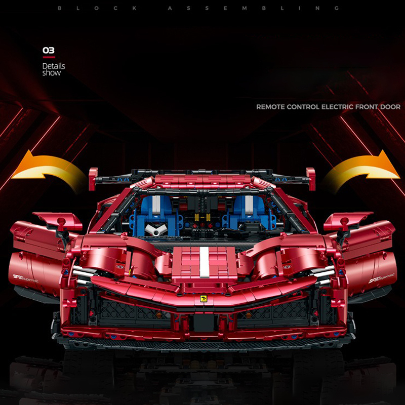 GULY 10623 Ferrari Sports Car 1:8 Technic