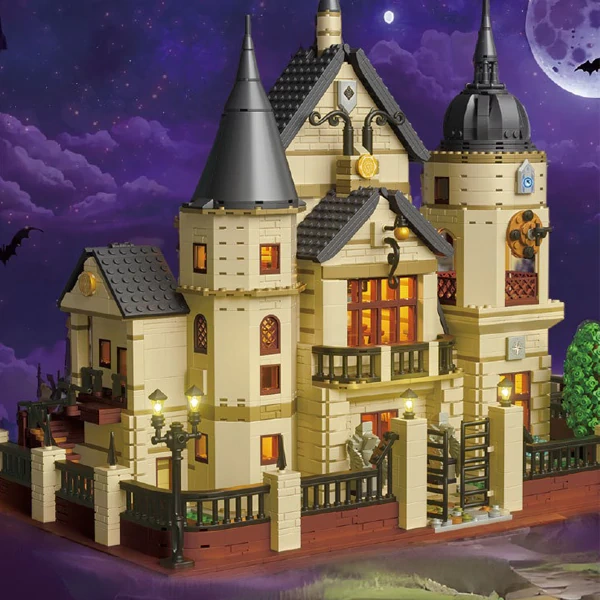 [Mini Micro Bricks] ZHEGAO 613004 Magic Academy Modular Buildings
