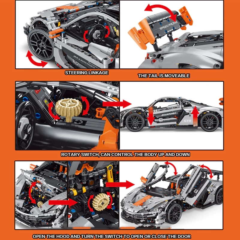 TGL T5040 McLaren P1 GTR Technic