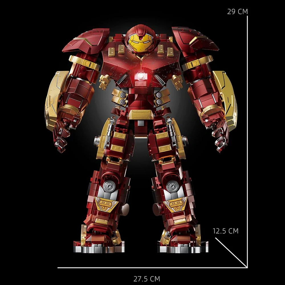Leyi 76108 Hulkbuster Movie