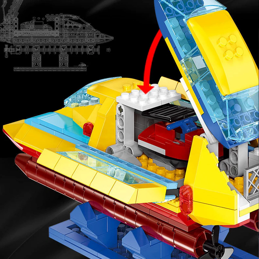 XINGBAO XB-18012 Power Catamaran Technic