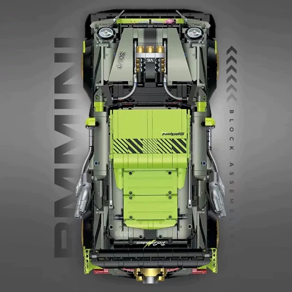 [Pre-sale] [With Motor] GULY 10632 MINI Modified Car 1:10 Technic