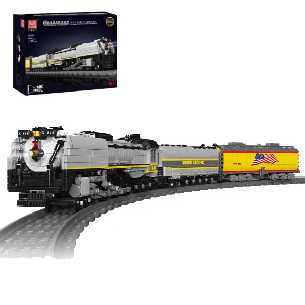 [With Motor] MouldKing 12031 Union Pacific 844 Steam Locomotive Technic