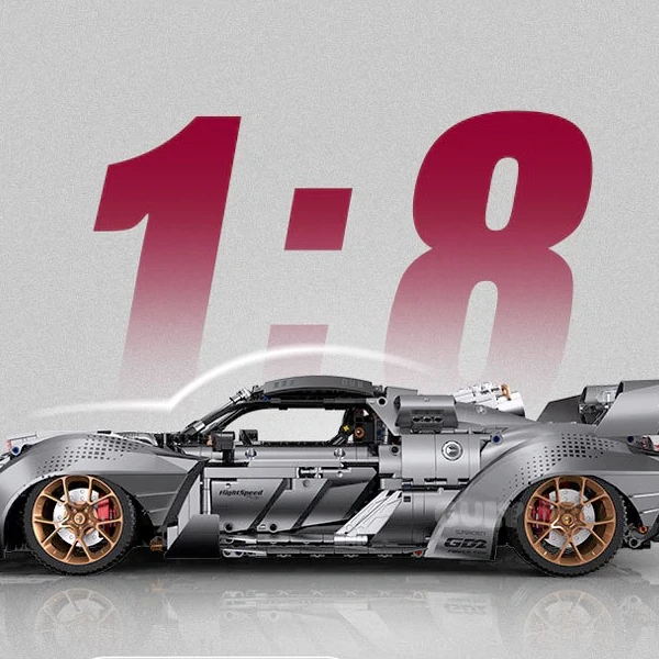GULY 10629 Porsche 918 sport car Technic