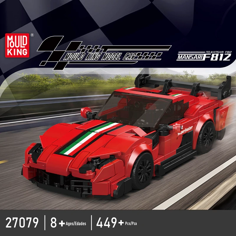MouldKing Model Car Super Racers Speed Champions Collection 2
