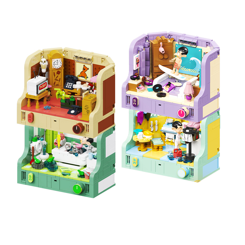 mrbean出品 LEGO MOC AREA-X Mr. Bean Movie & Game