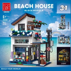 XMORK 20201 Creator 3in1 Beach House Modular Buildings