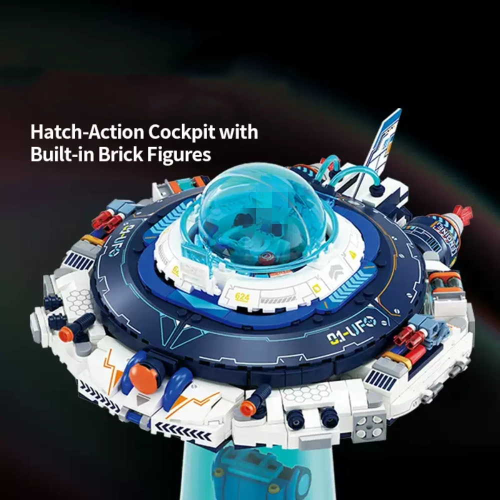 Wekki 506510 STELLAR LOOP PLAN UFO Model Technic