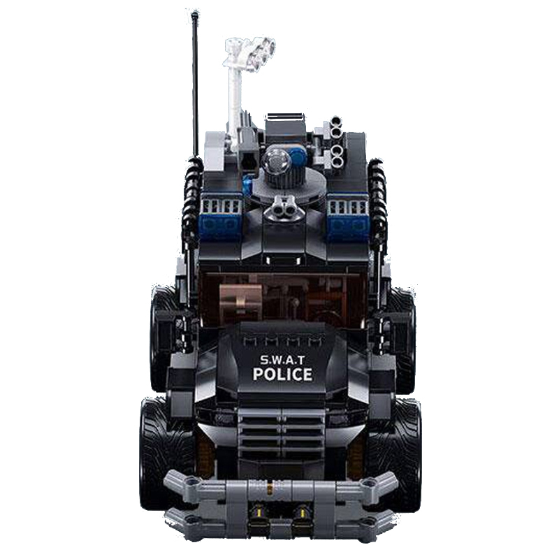 Sluban M38-B1156 Special Police Tiger Assault Vehicle Technic