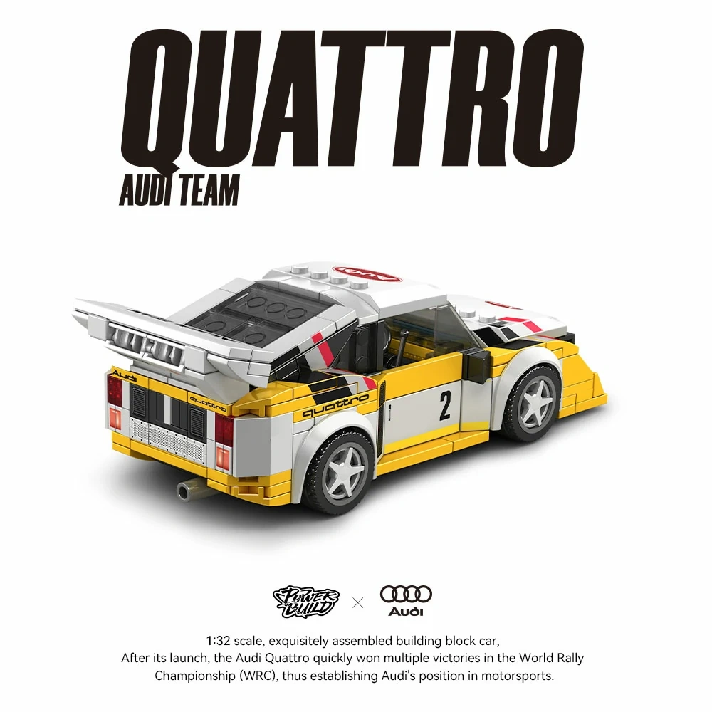 [Pre-sale] PowerBlock PB8812 Audi WRC Rally Team Technic