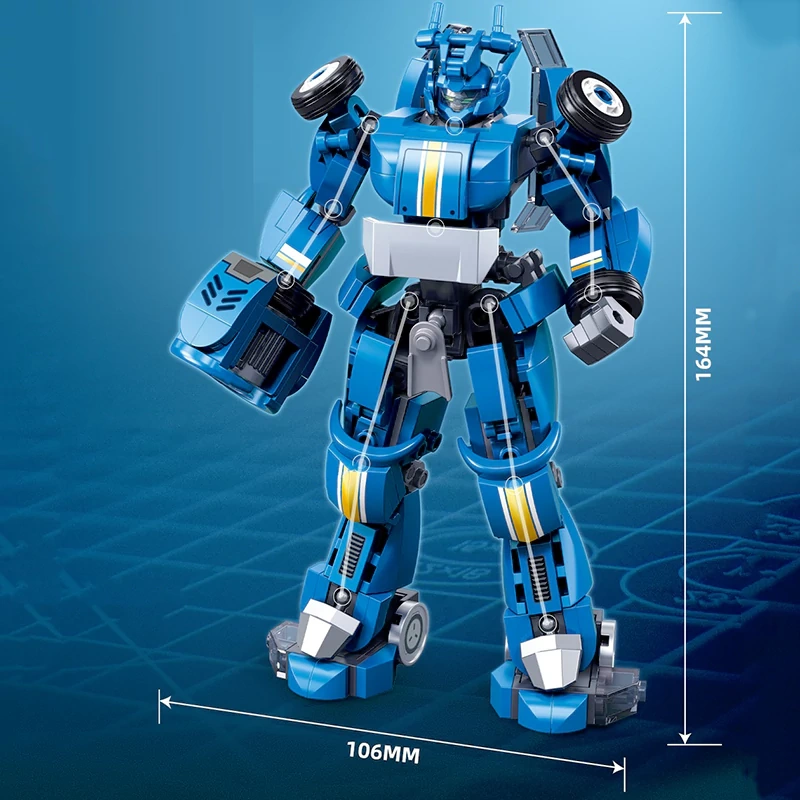 Sluban 2IN1 Metamorphic Robotics Mech Movie