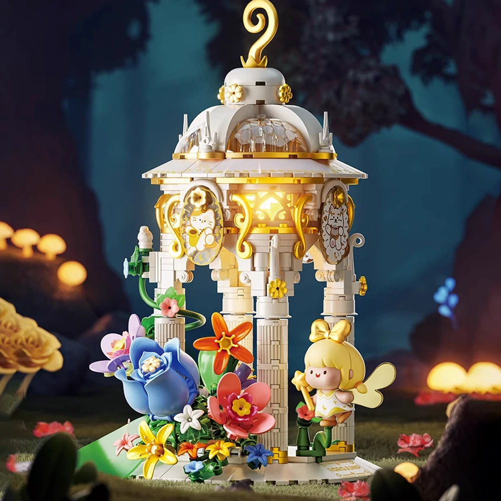 Feimibox S43008 ROROJUMP FLOWER LANTERN Creator Expert