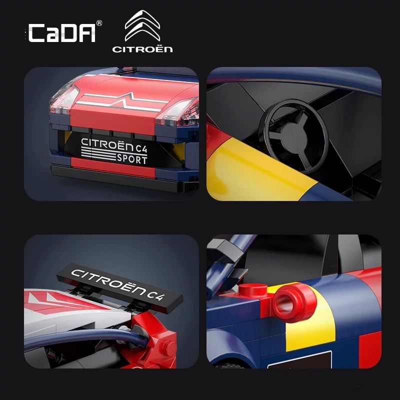 CaDA C55033 2008 Citroen C4 WRC 1:24 Technic